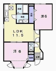 オマージュ壱番館の物件間取画像